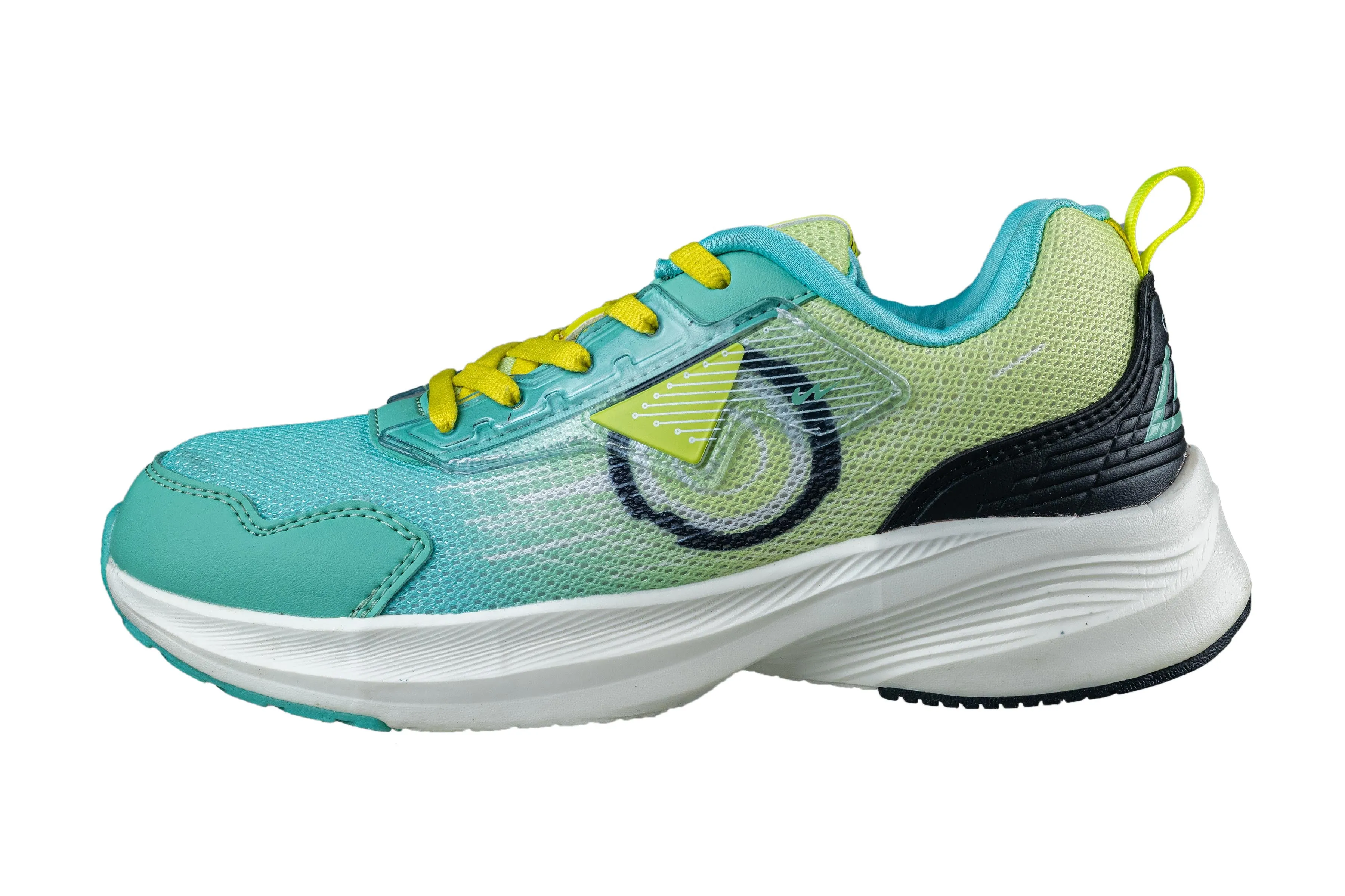 Campus Boys S. Green / White Sports Shoe