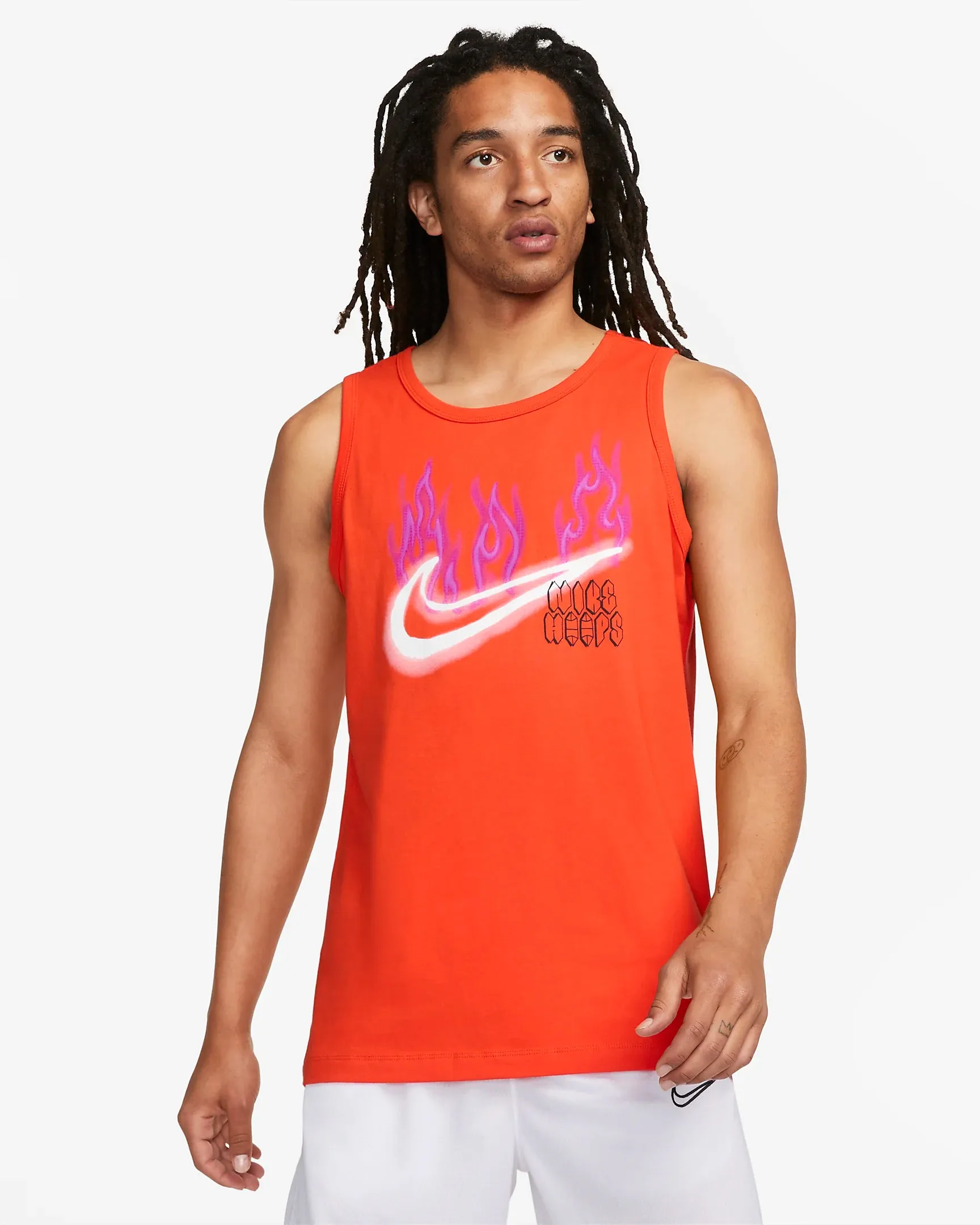 Canotta da basket Nike Swoosh – Uomo