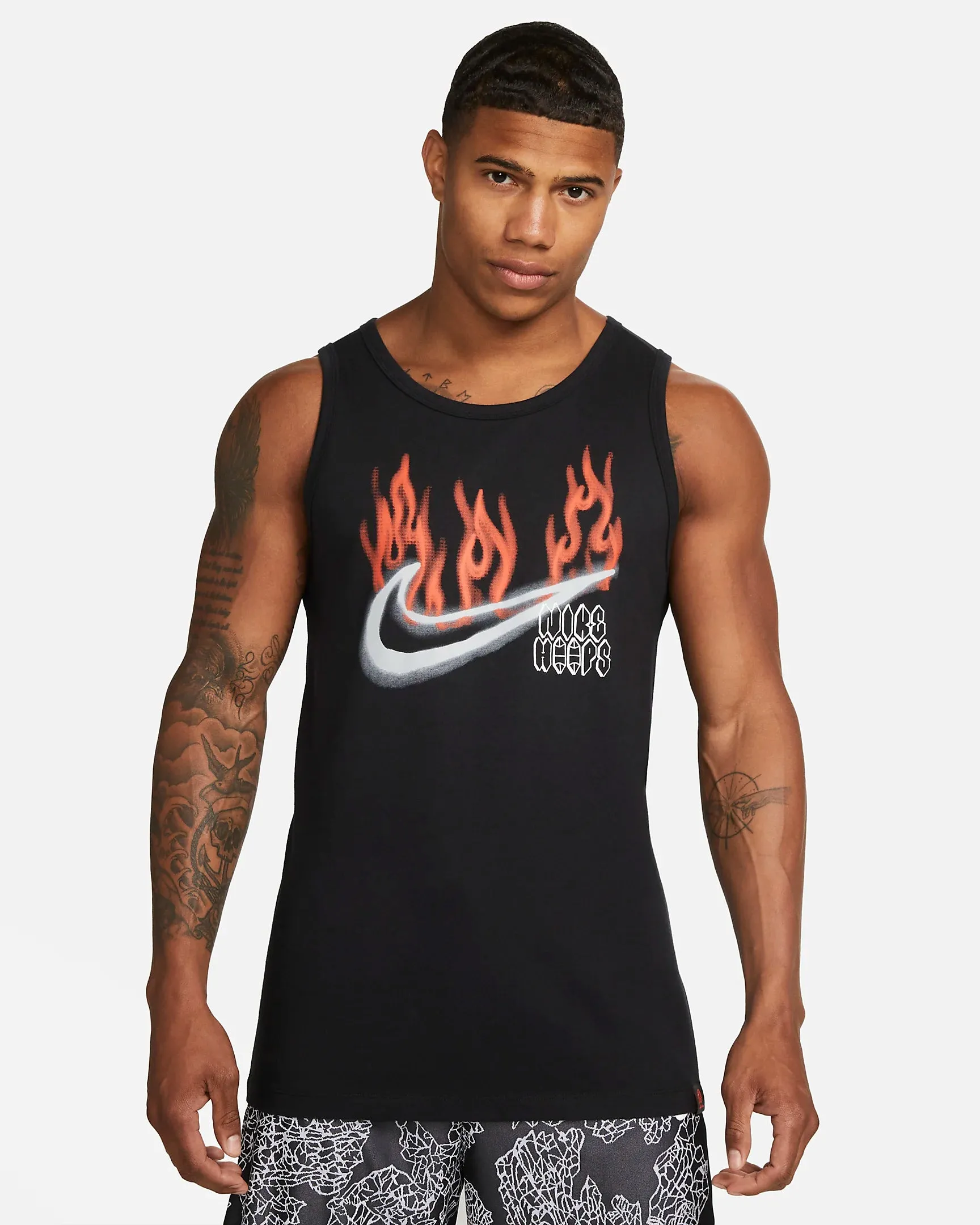 Canotta da basket Nike Swoosh – Uomo