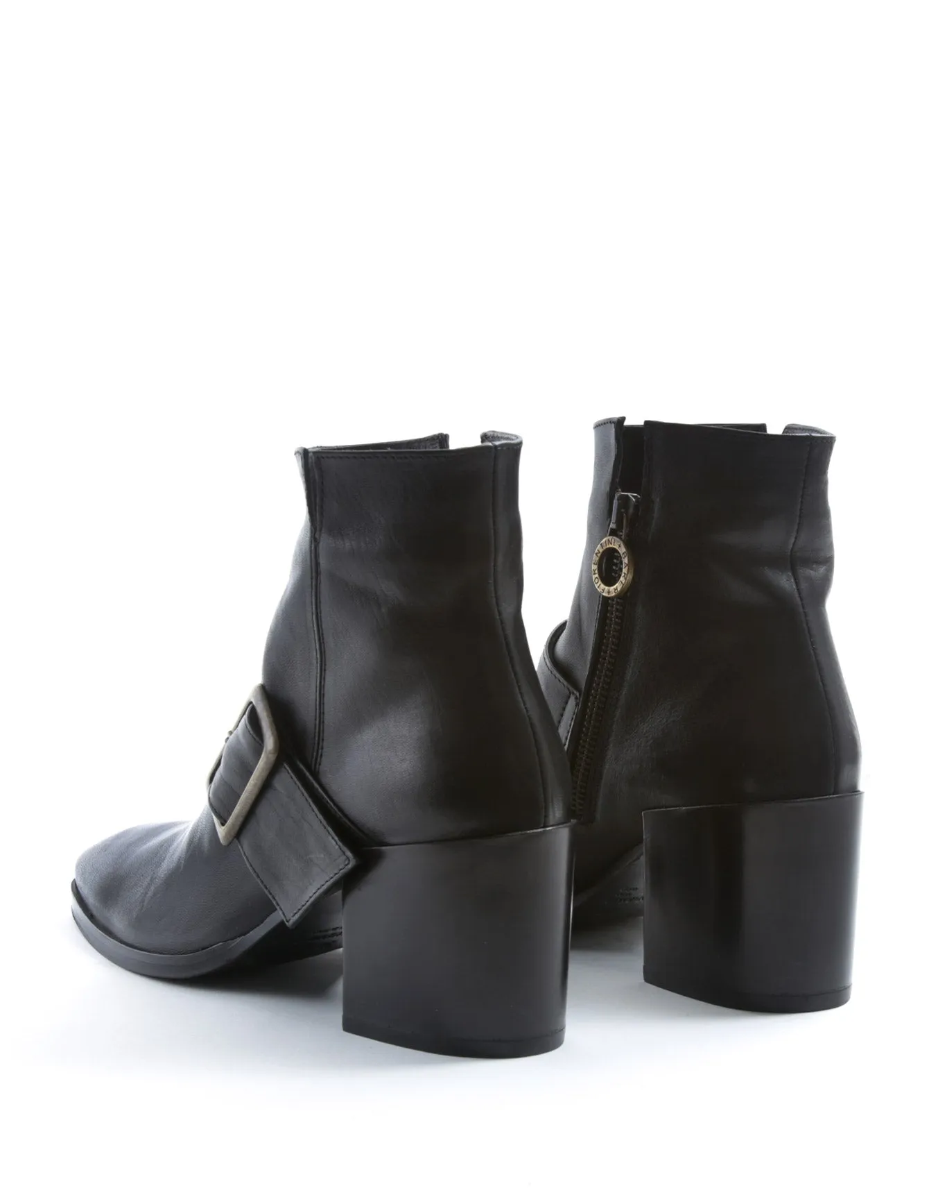 CAPE Black Leather Boots