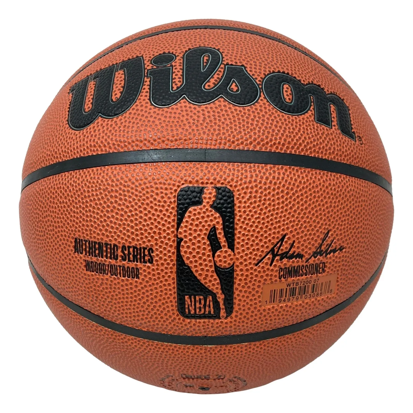 Carmelo Anthony Nuggets Signed NBA Wilson Authentic I/O Basketball Fanatics