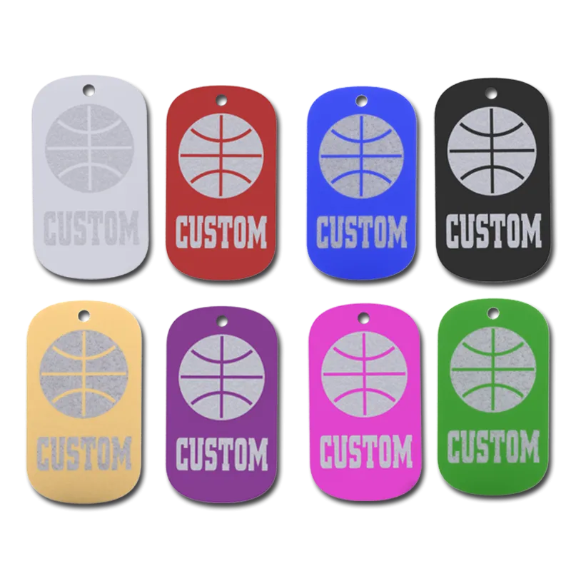 Championship Dog Tag - Basketball