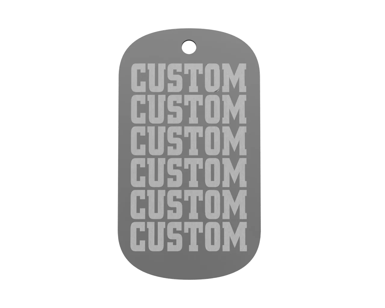 Championship Dog Tag - Basketball