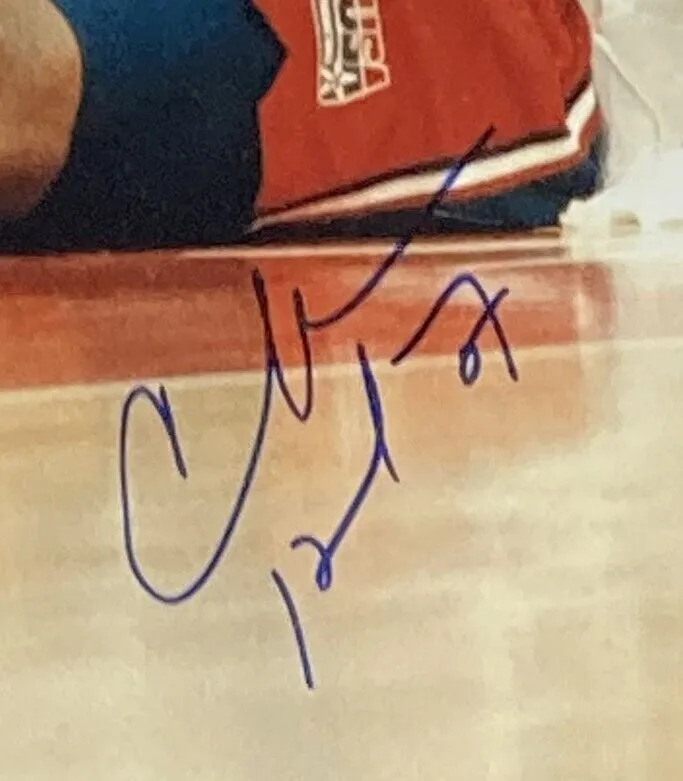 Charles Barkley Signed Framed 11x14 USA Dream Team Photo BAS
