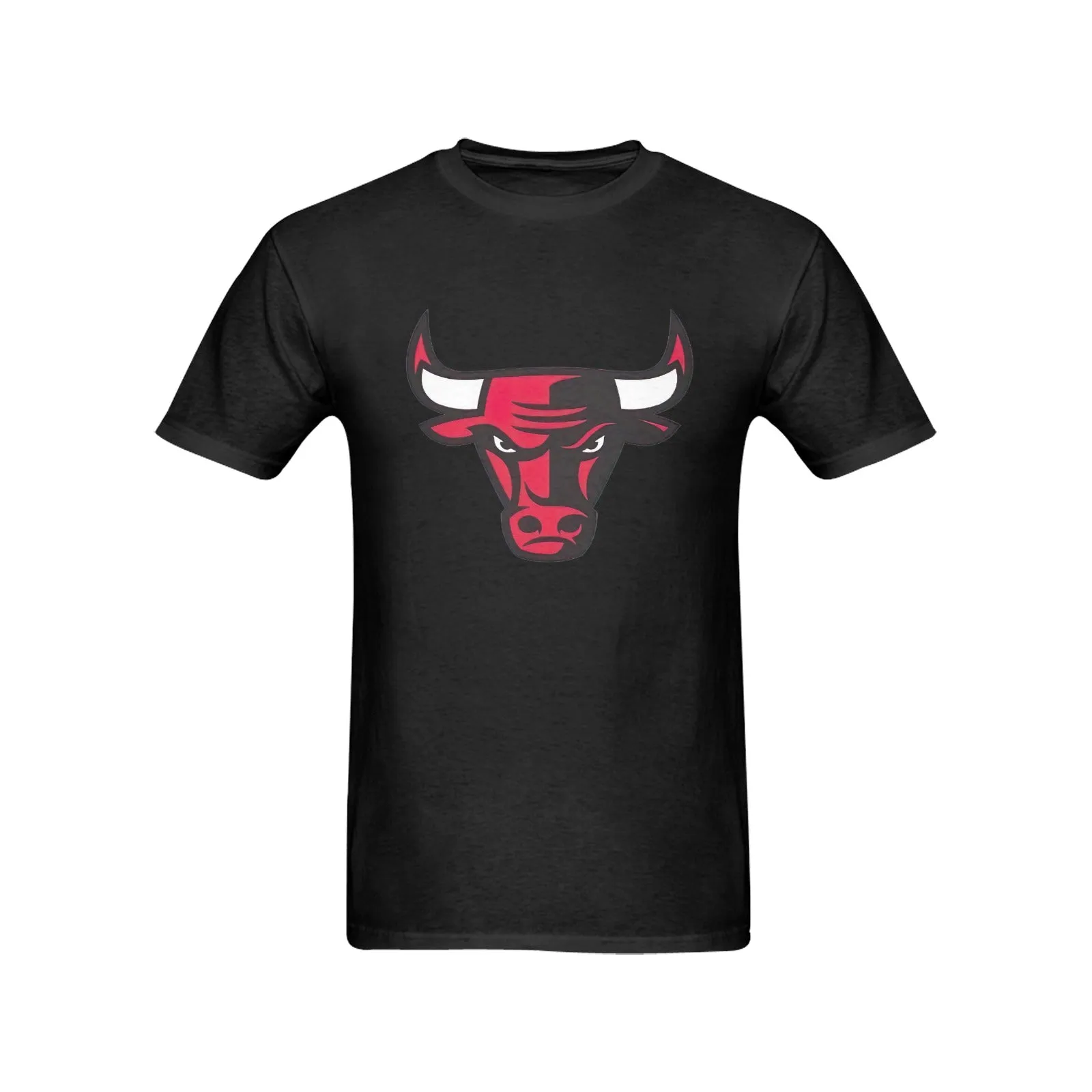 Chicago Bulls 23 Jordan Logo Men's T-shirt 100% Cotton