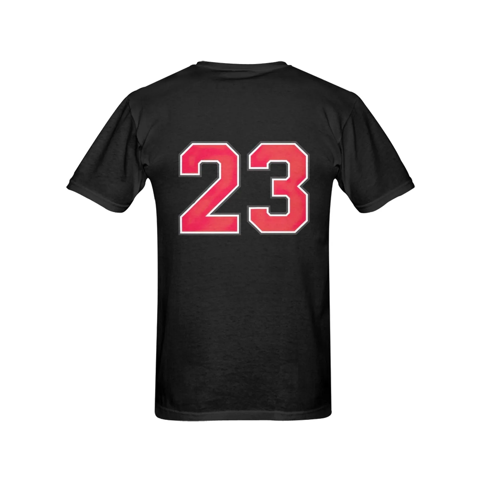 Chicago Bulls 23 Jordan Logo Men's T-shirt 100% Cotton