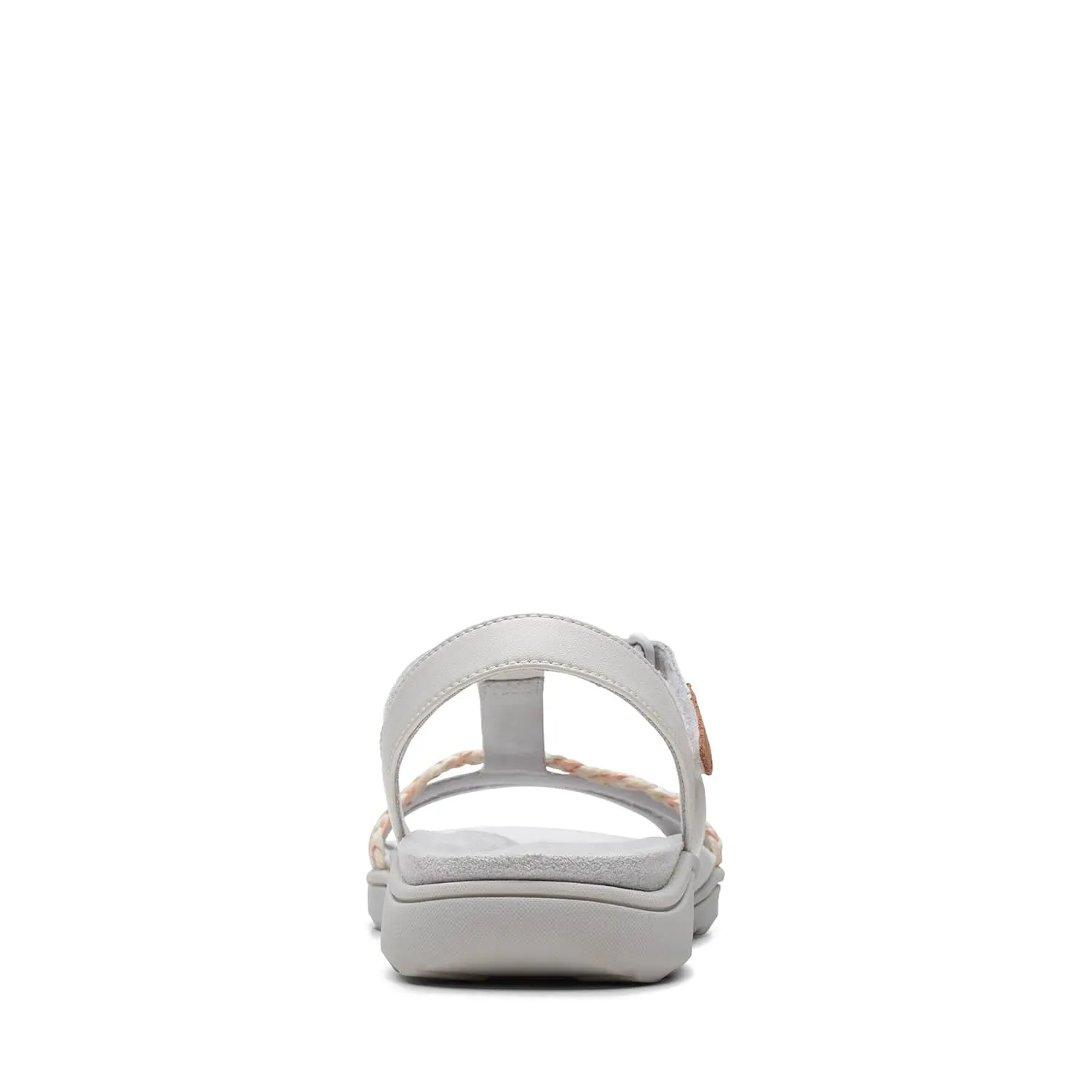 Clarks Amanda Tealite - Sandals - White Leather - 261711265 - E Width (Wide Fit)