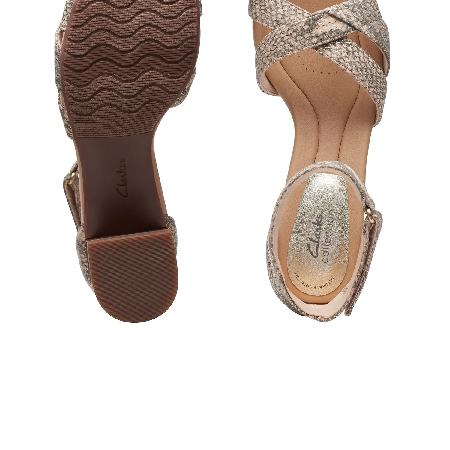 CLARKS  DESIRAE LILY (WIDE FIT)