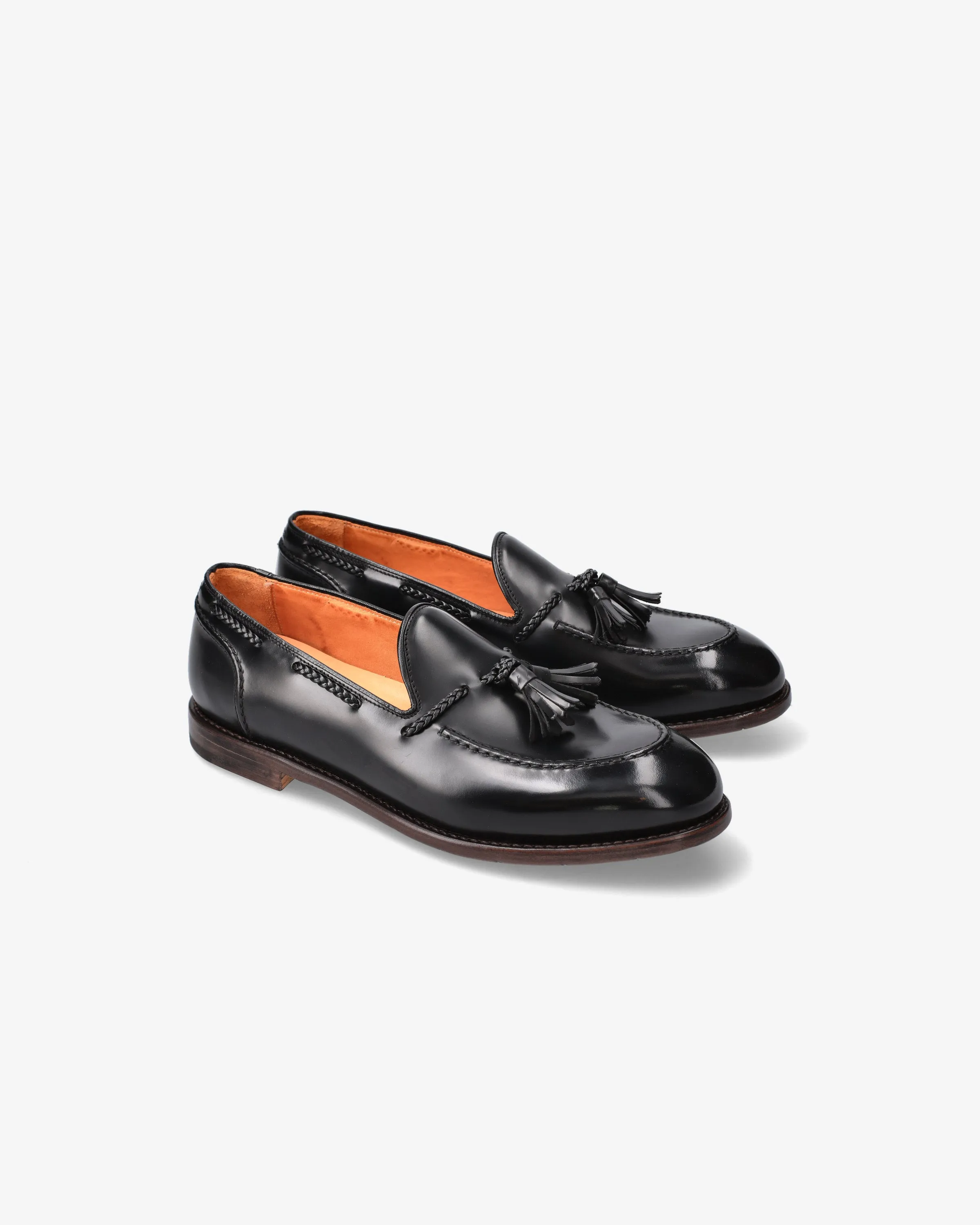 Cola loafers in trendy black calf leather