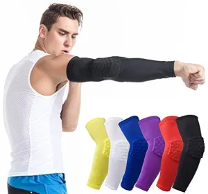 Compression Arm Sleeve - Elbow Support w/ HoneyComb Pad