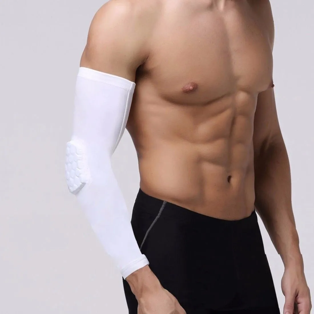 Compression Arm Sleeve - Elbow Support w/ HoneyComb Pad