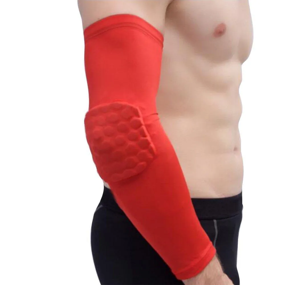 Compression Arm Sleeve - Elbow Support w/ HoneyComb Pad