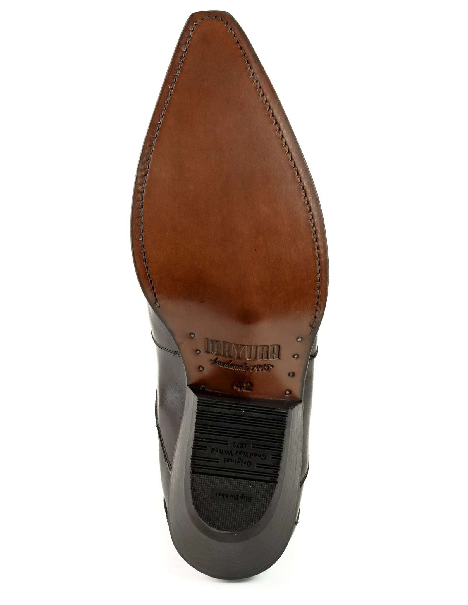 Cowboy Boots or Ankle Boots for Women and Men Handcrafted Black Leather Urban 1931