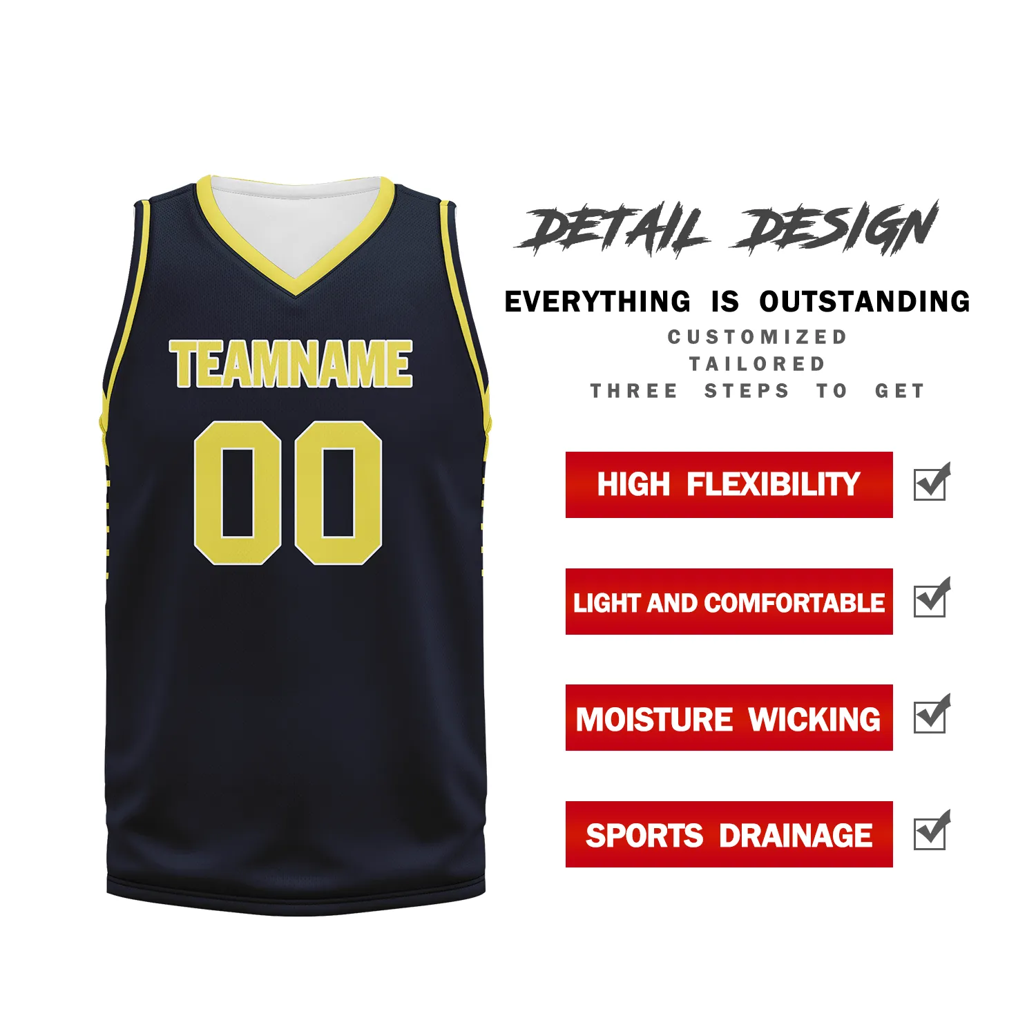 Custom Black Classic Style Sports Uniform Basketball Jersey BBJ01-bd0a70e9