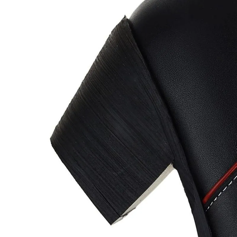 Customized Black And White Contrast Leather Western Boots
