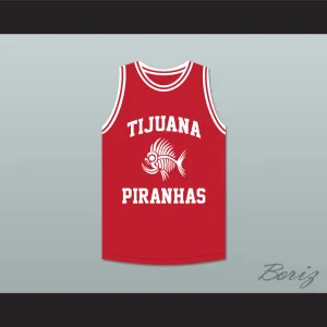 Danny Trejo 5 Tijuana Piranhas Red Basketball Jersey Mexican Expansion Team