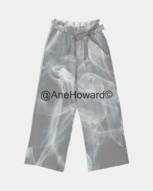 Dark Smoke Women's High-Rise Wide Leg Pants