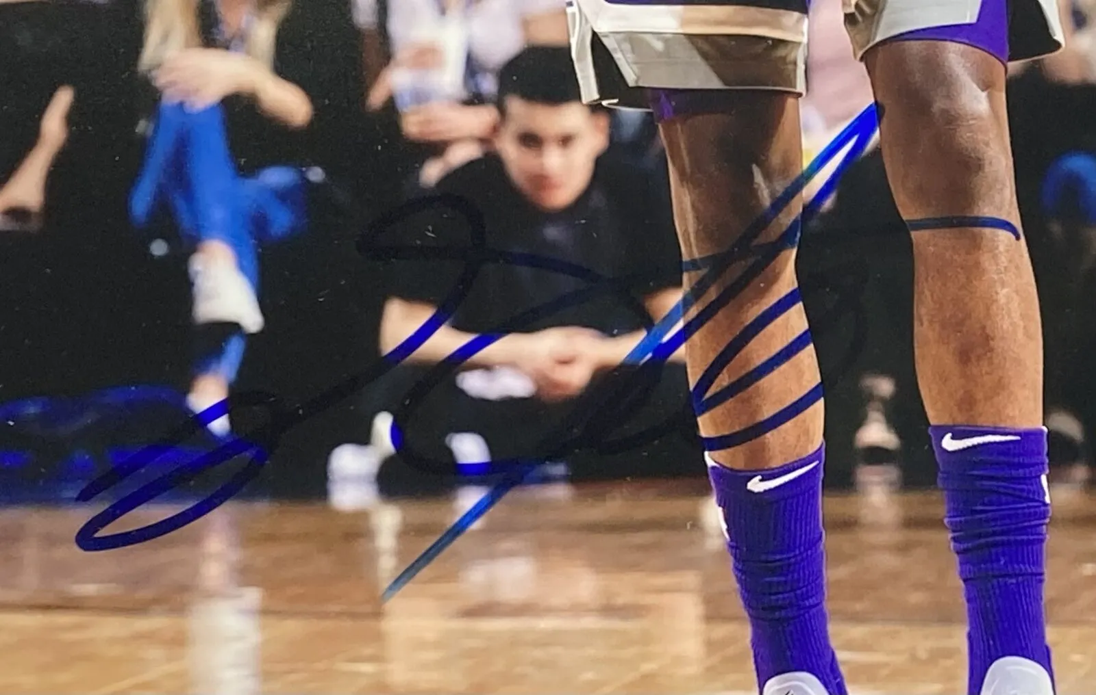 De'Aaron Fox Signed Framed 11x14 Sacramento Kings Photo BAS