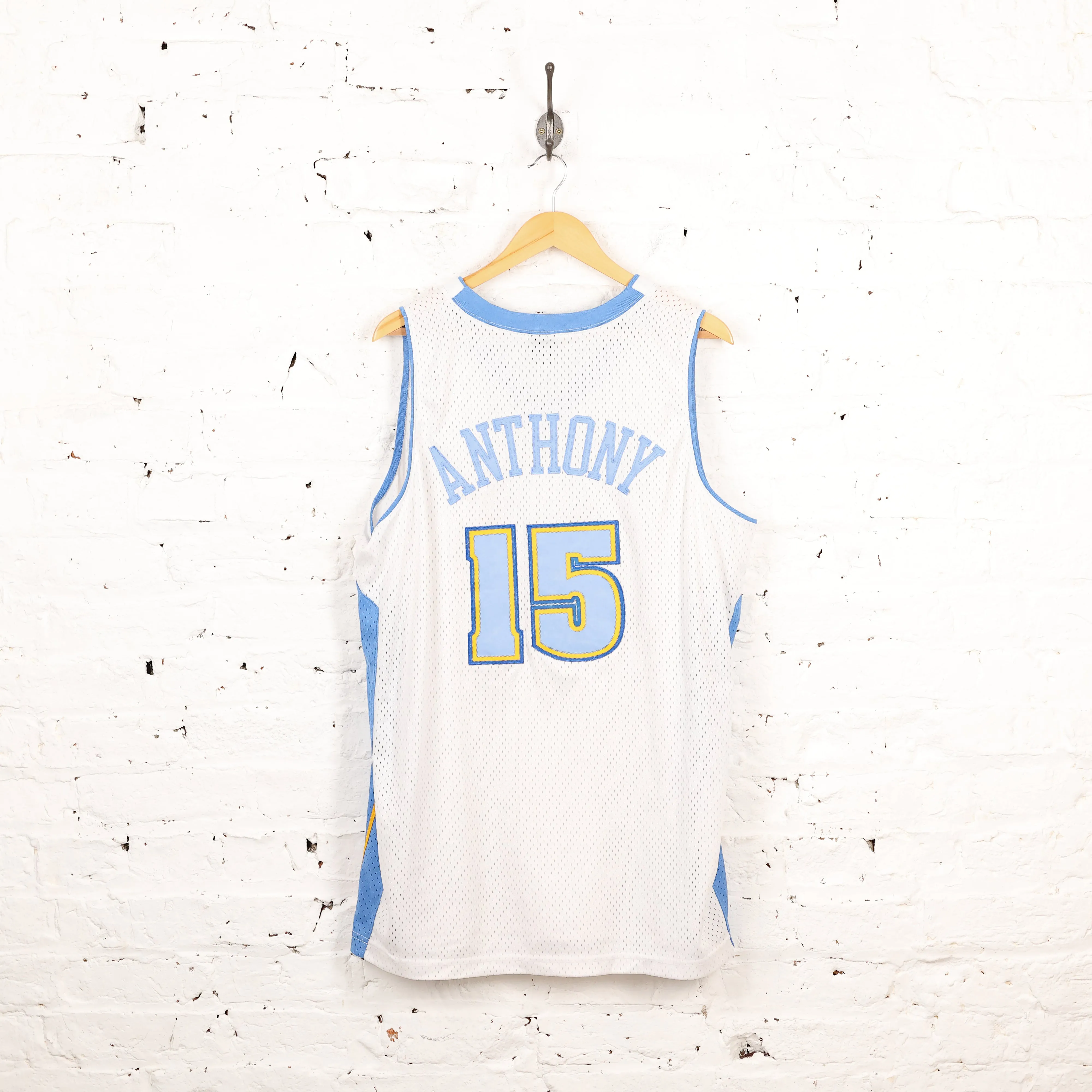 Denver Nuggets Nike Anthony Basketball Vest Jersey - White - XL