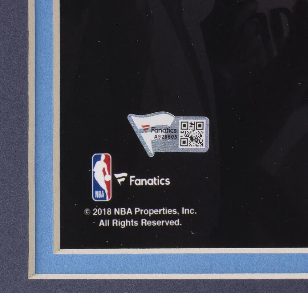 Dirk Nowitzki Signed Framed 11x14 Dallas Mavericks Basketball Photo Fanatics
