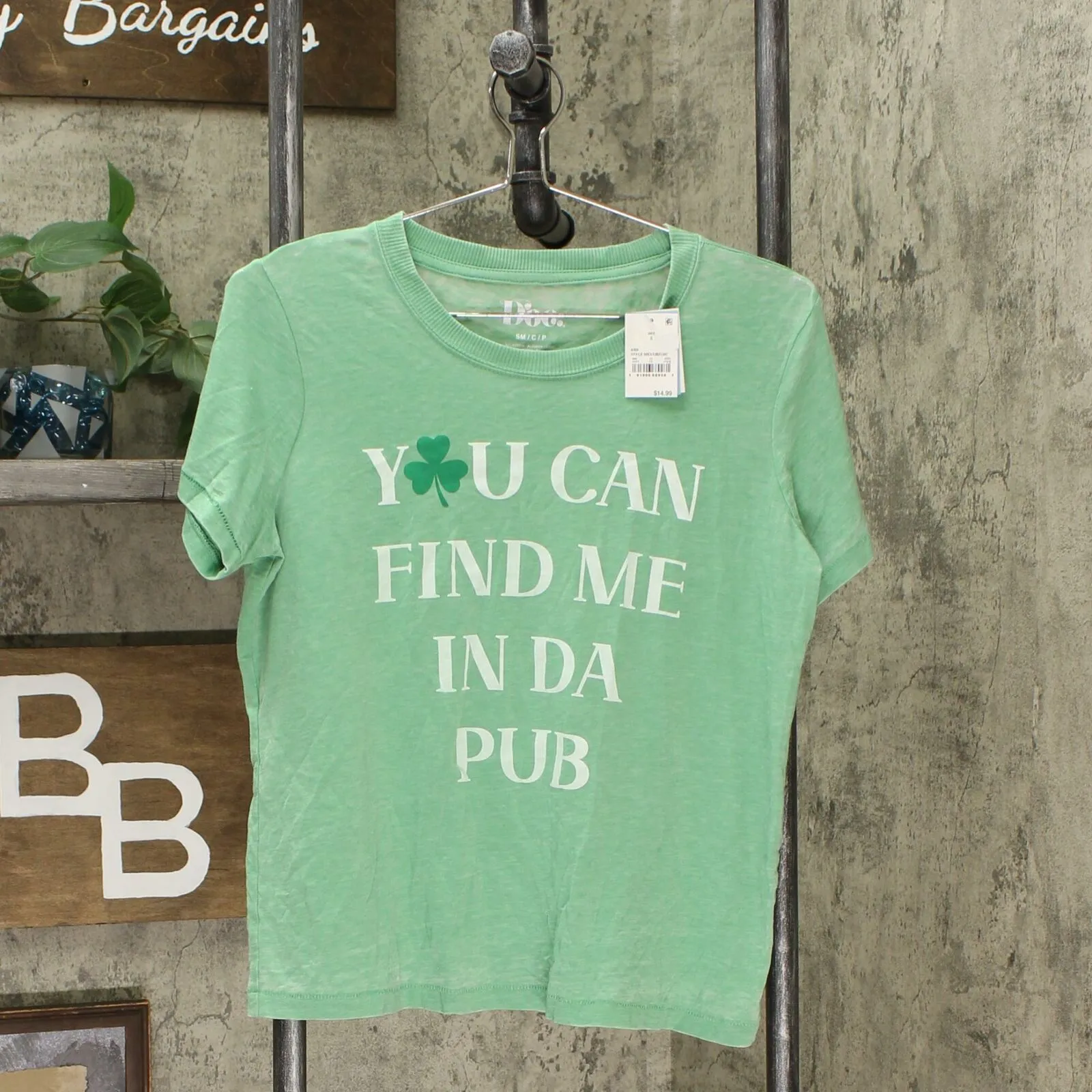 Doe Women's St. Patrick's Day You Can Find Me In The Pub Short Sleeve T-Shirt