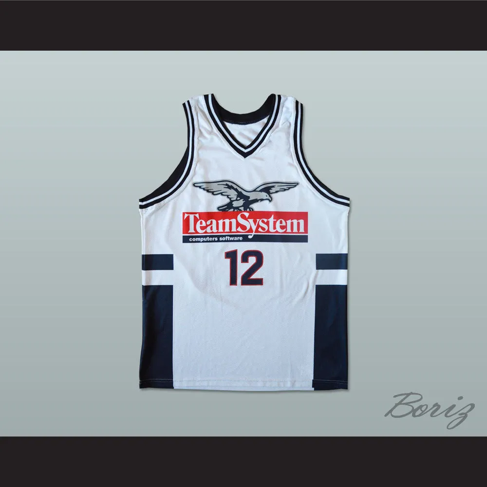 Dominique Wilkins 12 Team System Computers Software Basketball Jersey