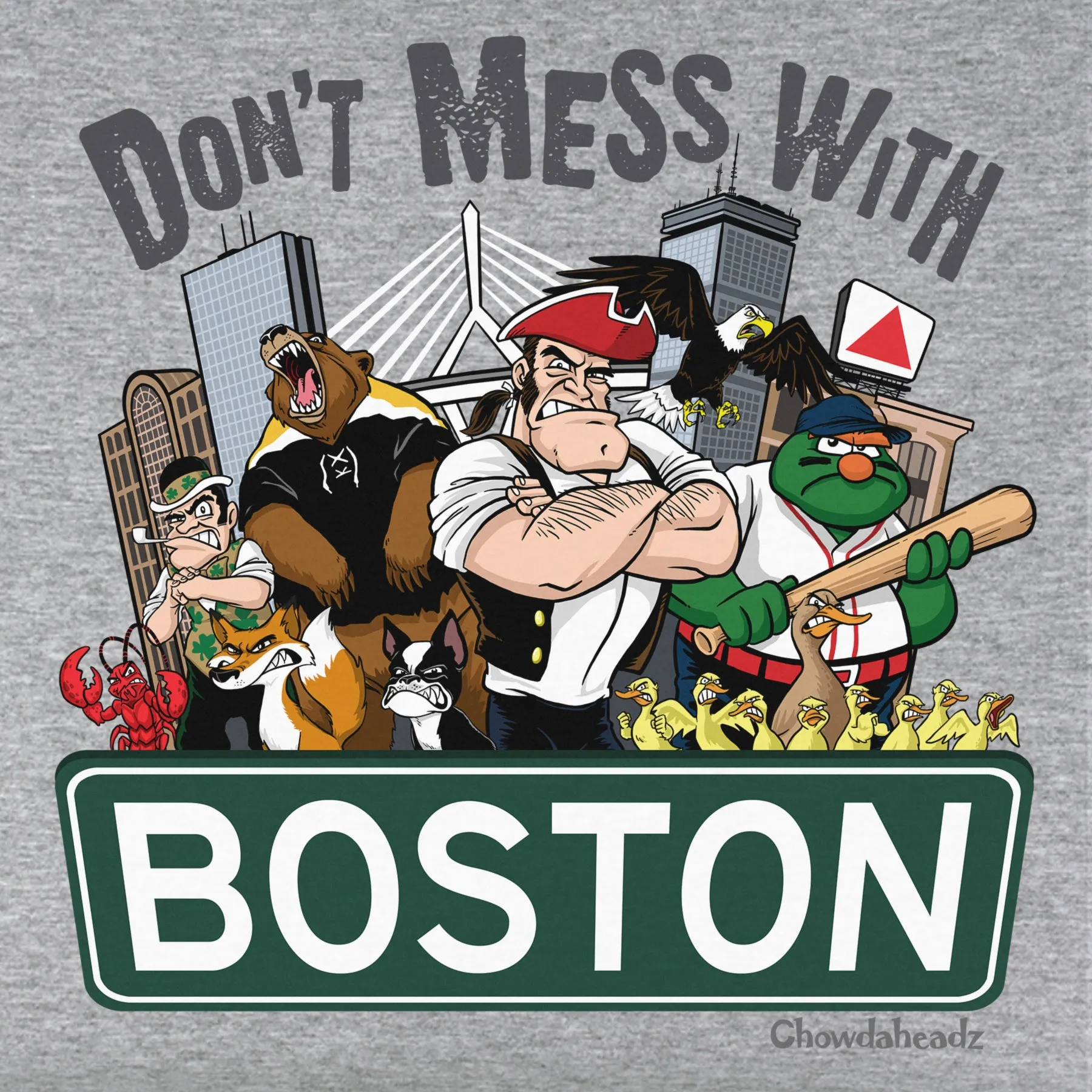 Don't Mess With Boston Youth T-Shirt