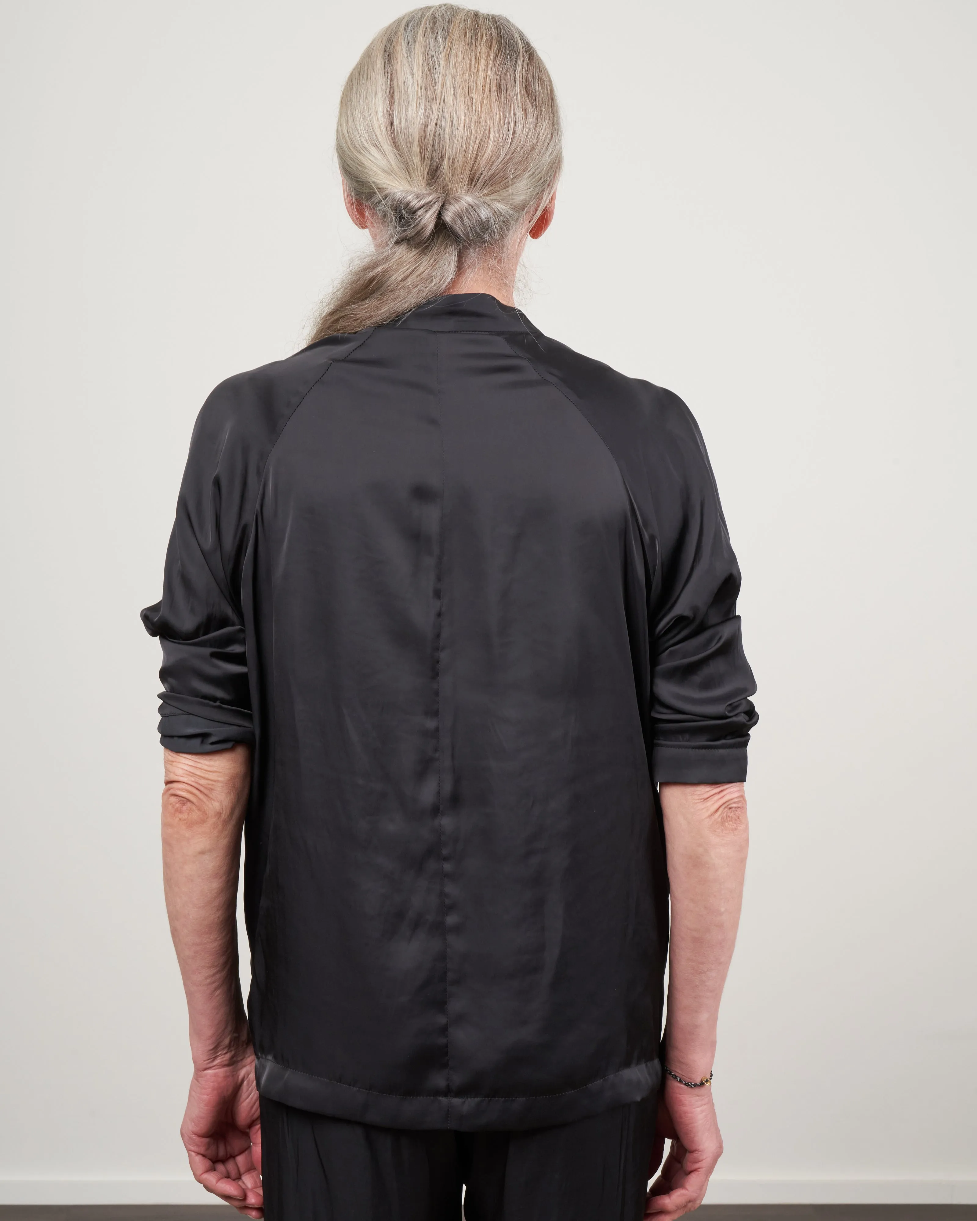 drift long sleeve evi top - black