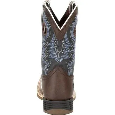 DURANGO® LIL' REBEL PRO™ BIG KID'S BLUE WESTERN BOOT | DBT0218Y