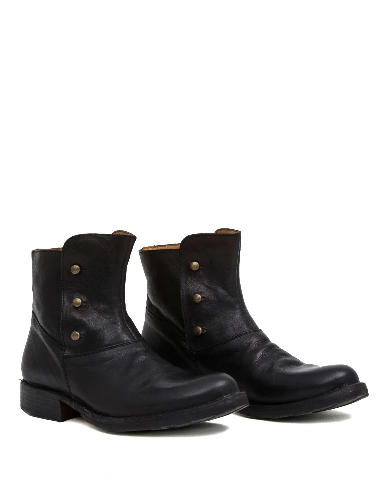 ETA Black Leather Boots
