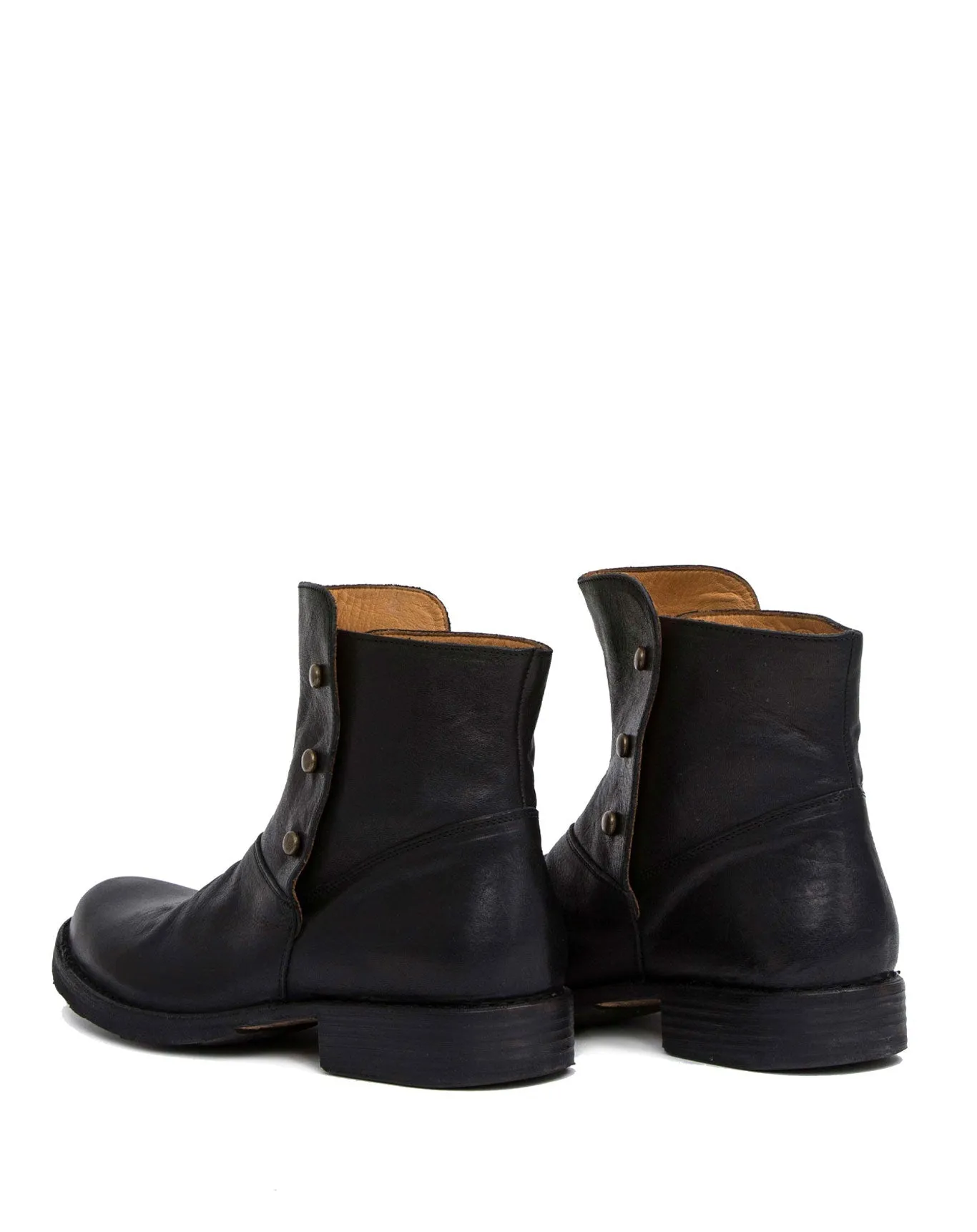ETA Black Leather Boots