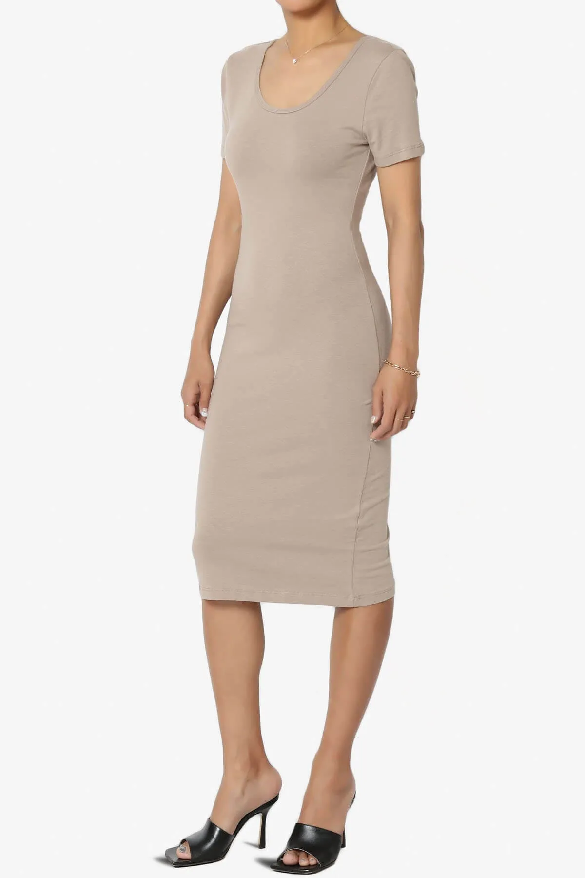 Fontella Short Sleeve Bodycon Dress