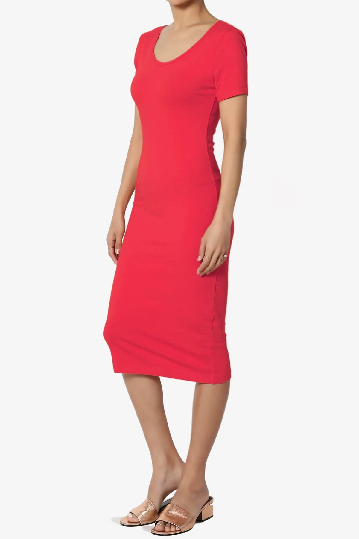 Fontella Short Sleeve Bodycon Dress
