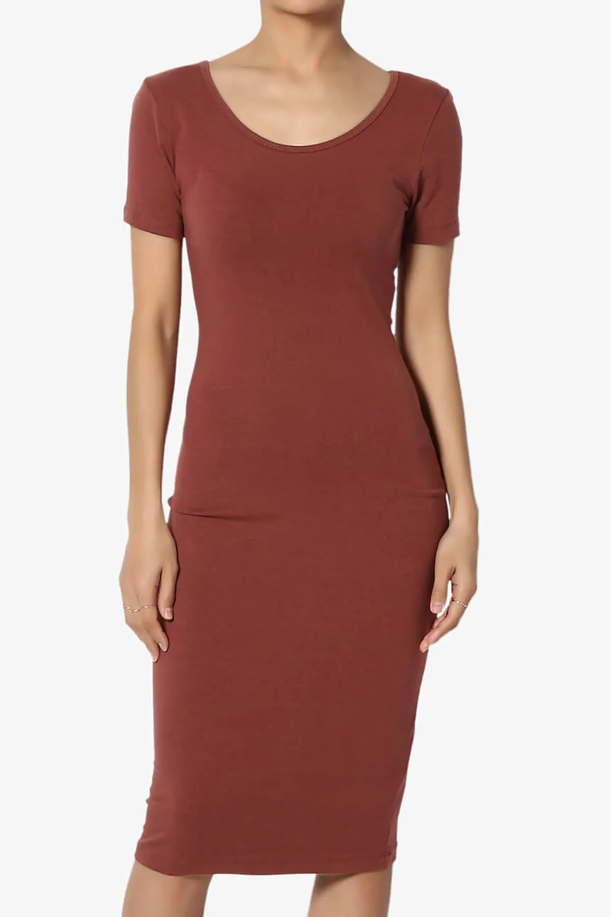 Fontella Short Sleeve Bodycon Dress