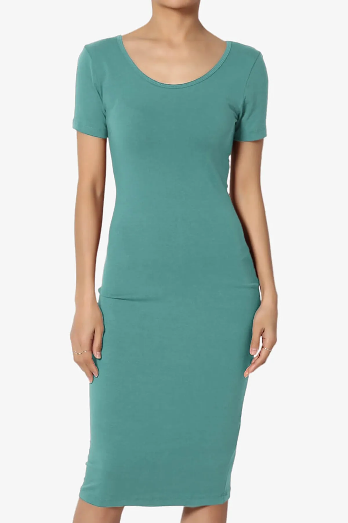 Fontella Short Sleeve Bodycon Dress