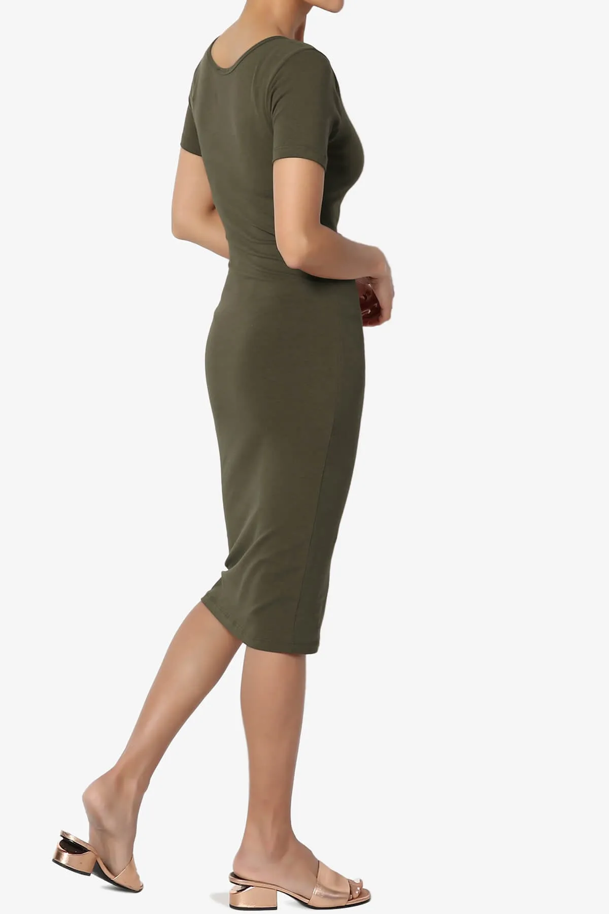 Fontella Short Sleeve Bodycon Dress