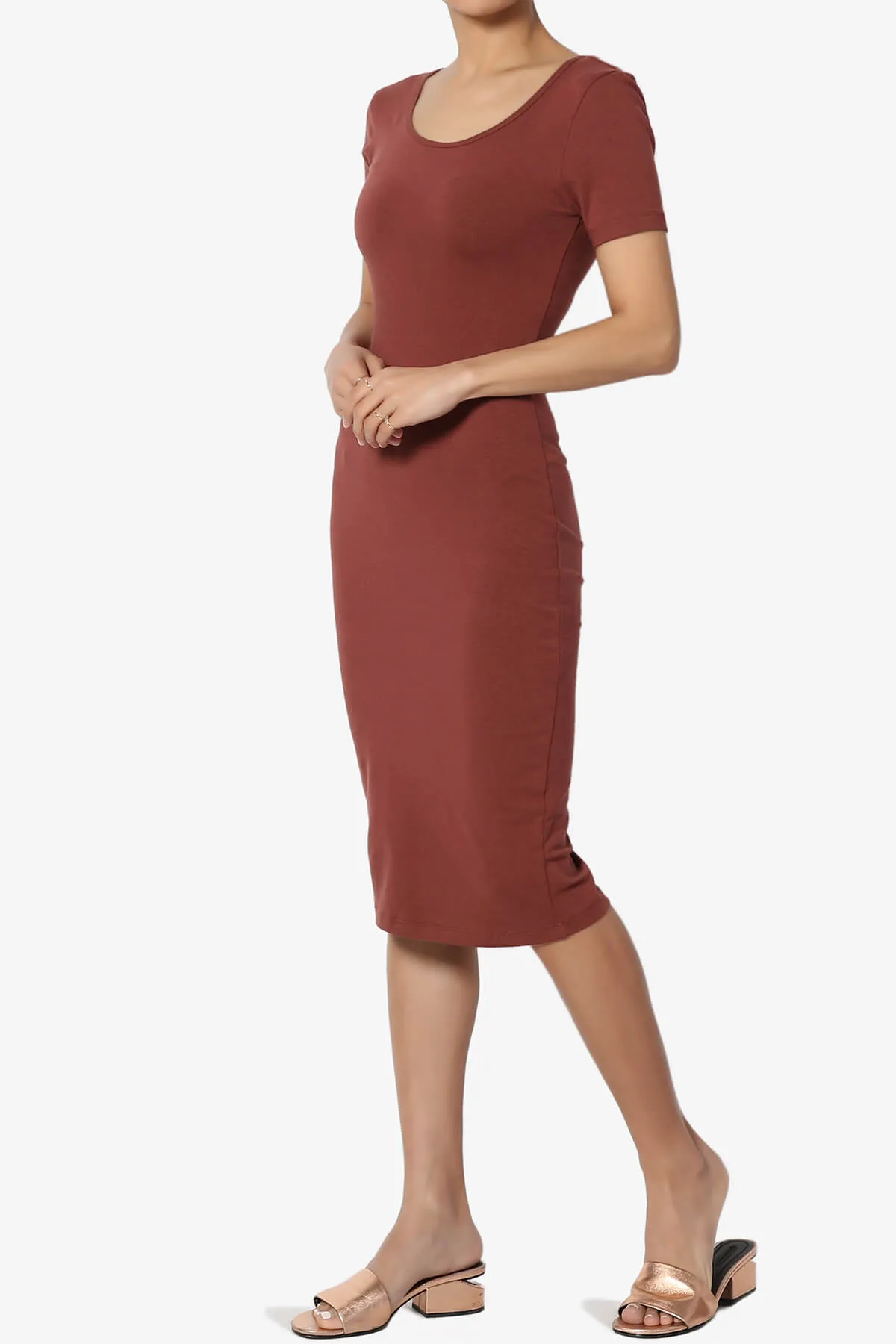 Fontella Short Sleeve Bodycon Dress