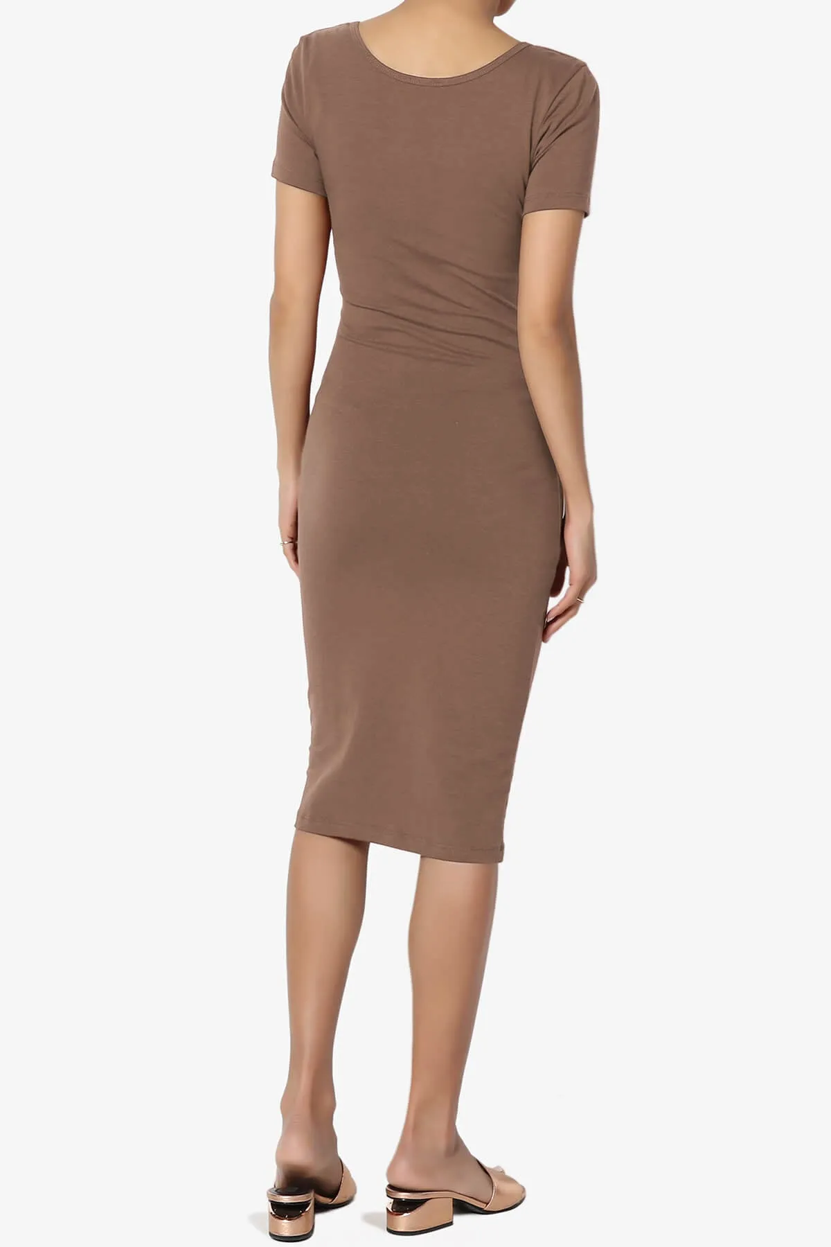 Fontella Short Sleeve Bodycon Dress