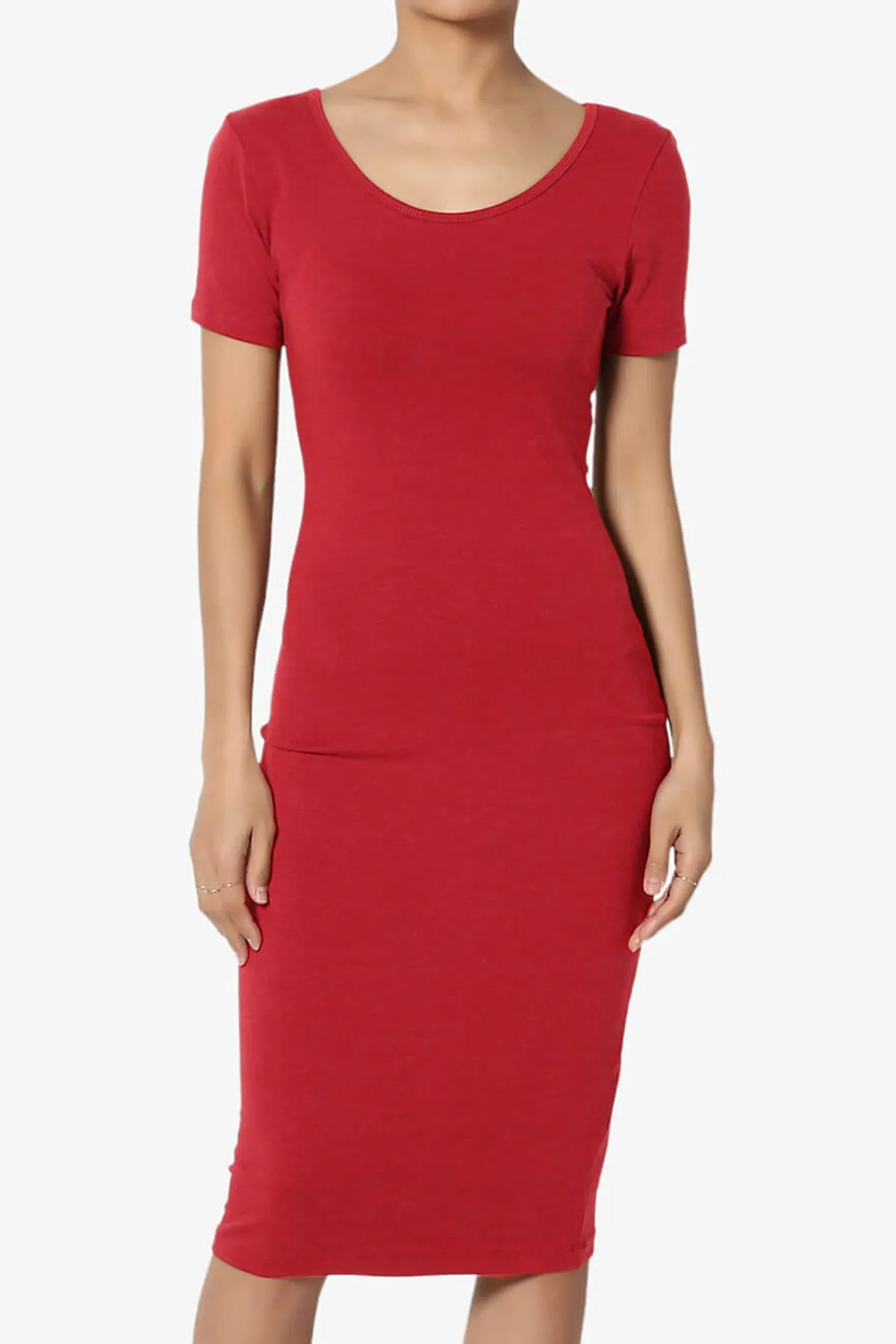 Fontella Short Sleeve Bodycon Dress