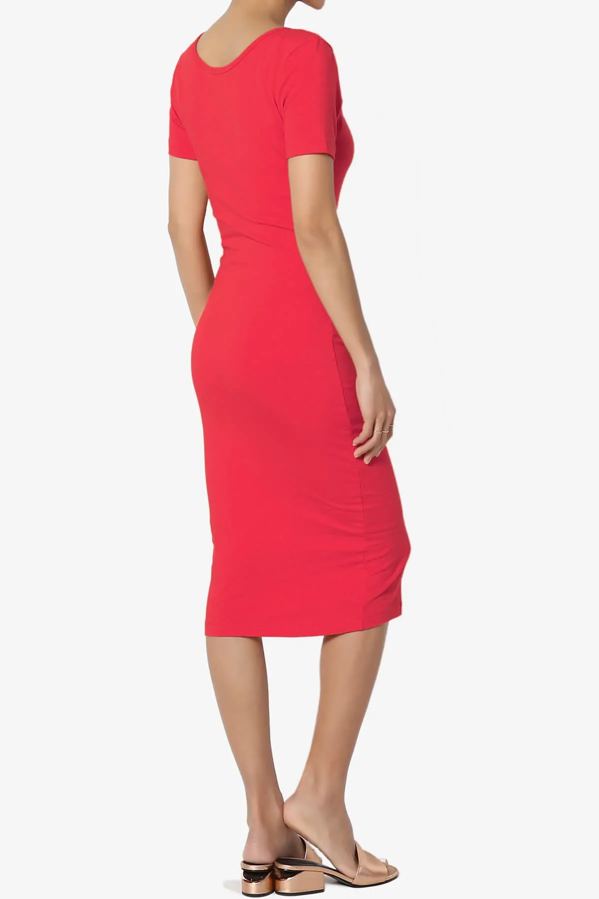 Fontella Short Sleeve Bodycon Dress