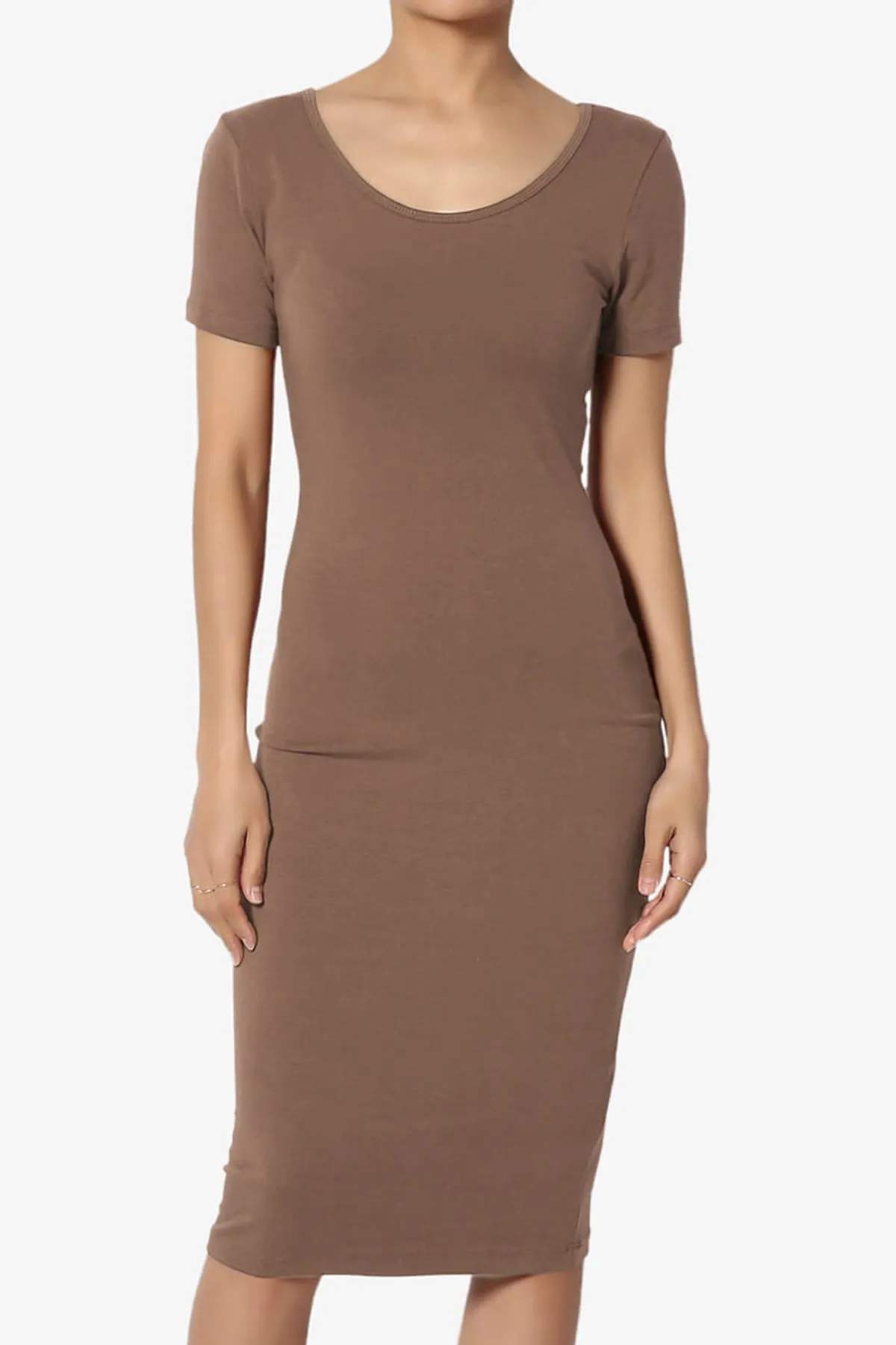 Fontella Short Sleeve Bodycon Dress