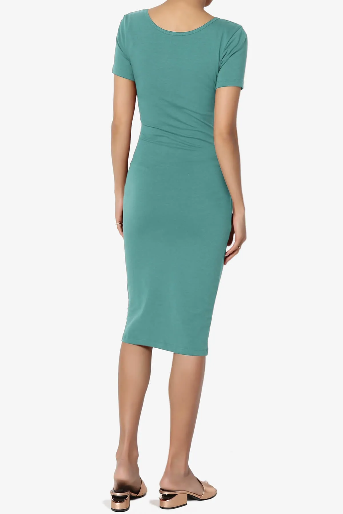 Fontella Short Sleeve Bodycon Dress