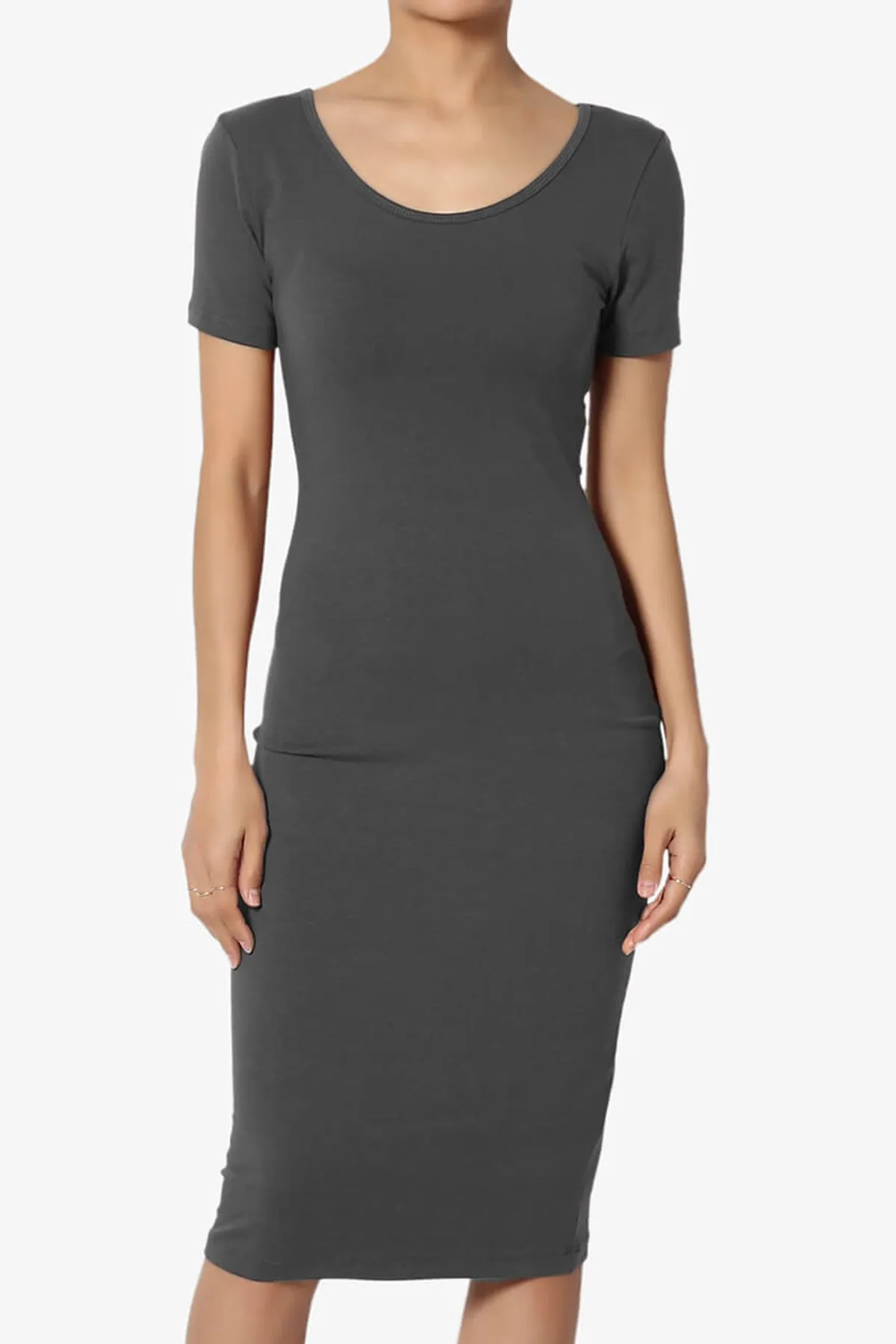 Fontella Short Sleeve Bodycon Dress