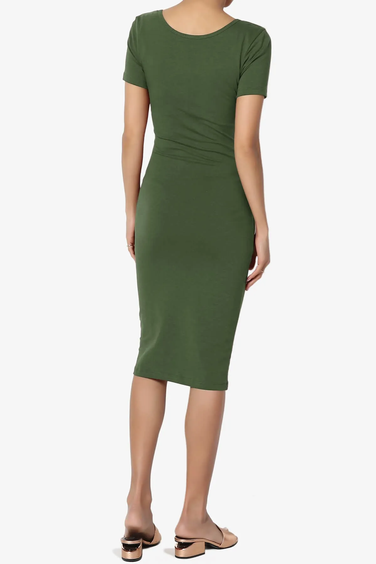 Fontella Short Sleeve Bodycon Dress