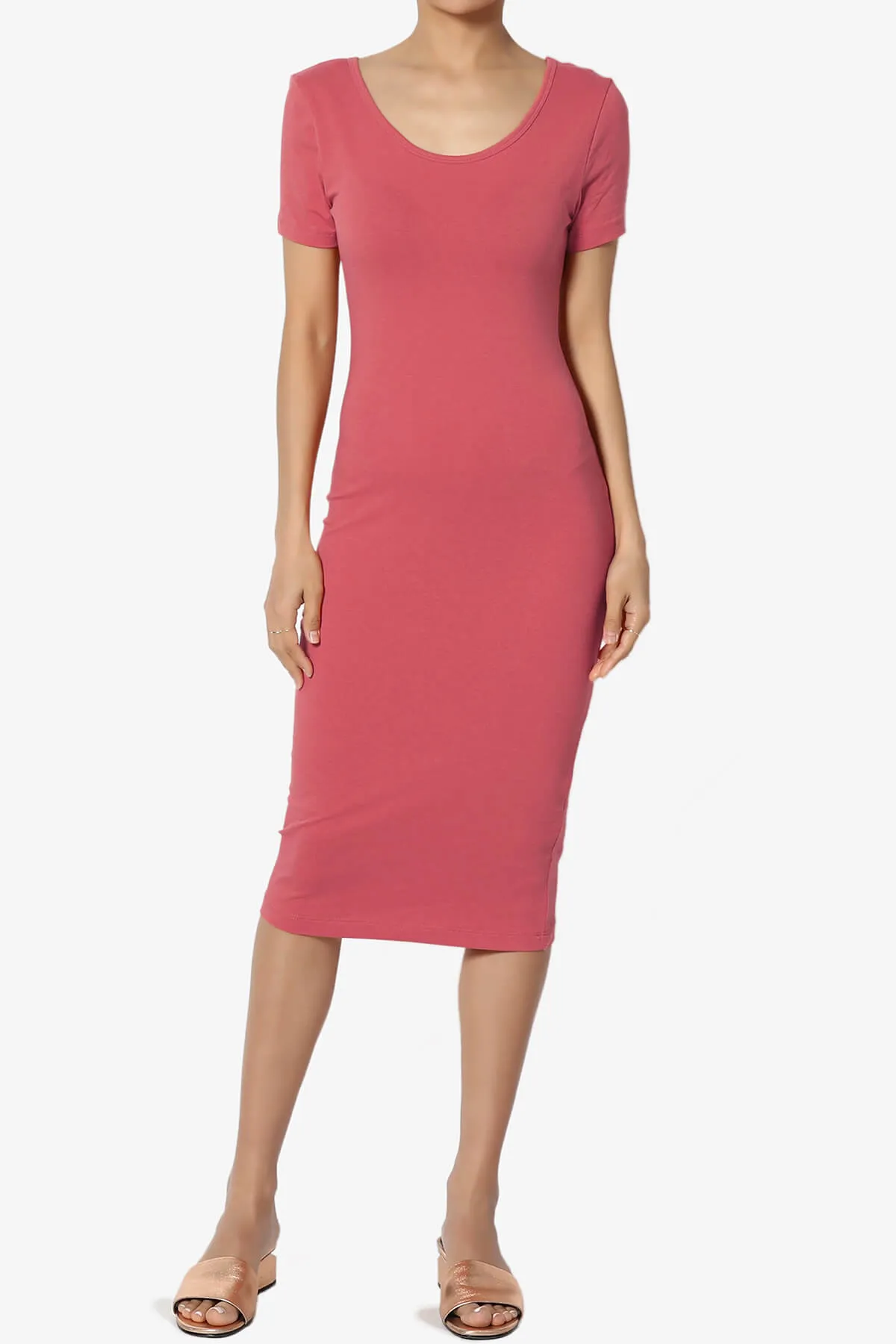 Fontella Short Sleeve Bodycon Dress