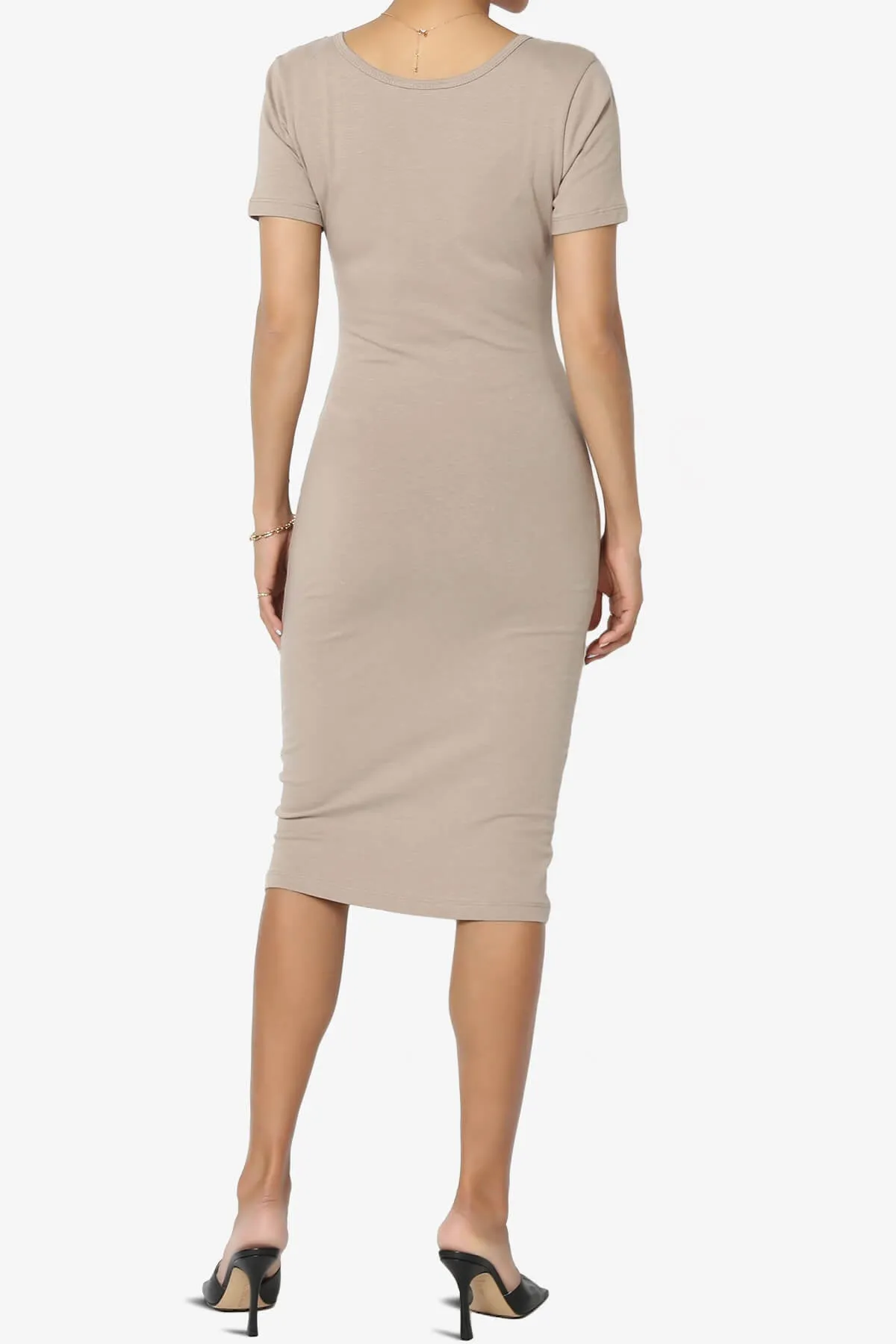 Fontella Short Sleeve Bodycon Dress
