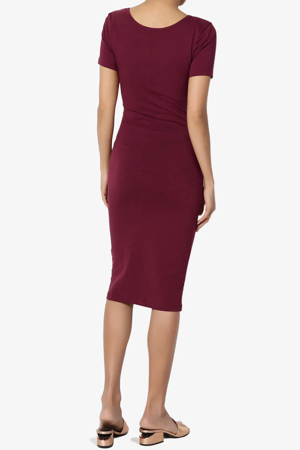 Fontella Short Sleeve Bodycon Dress