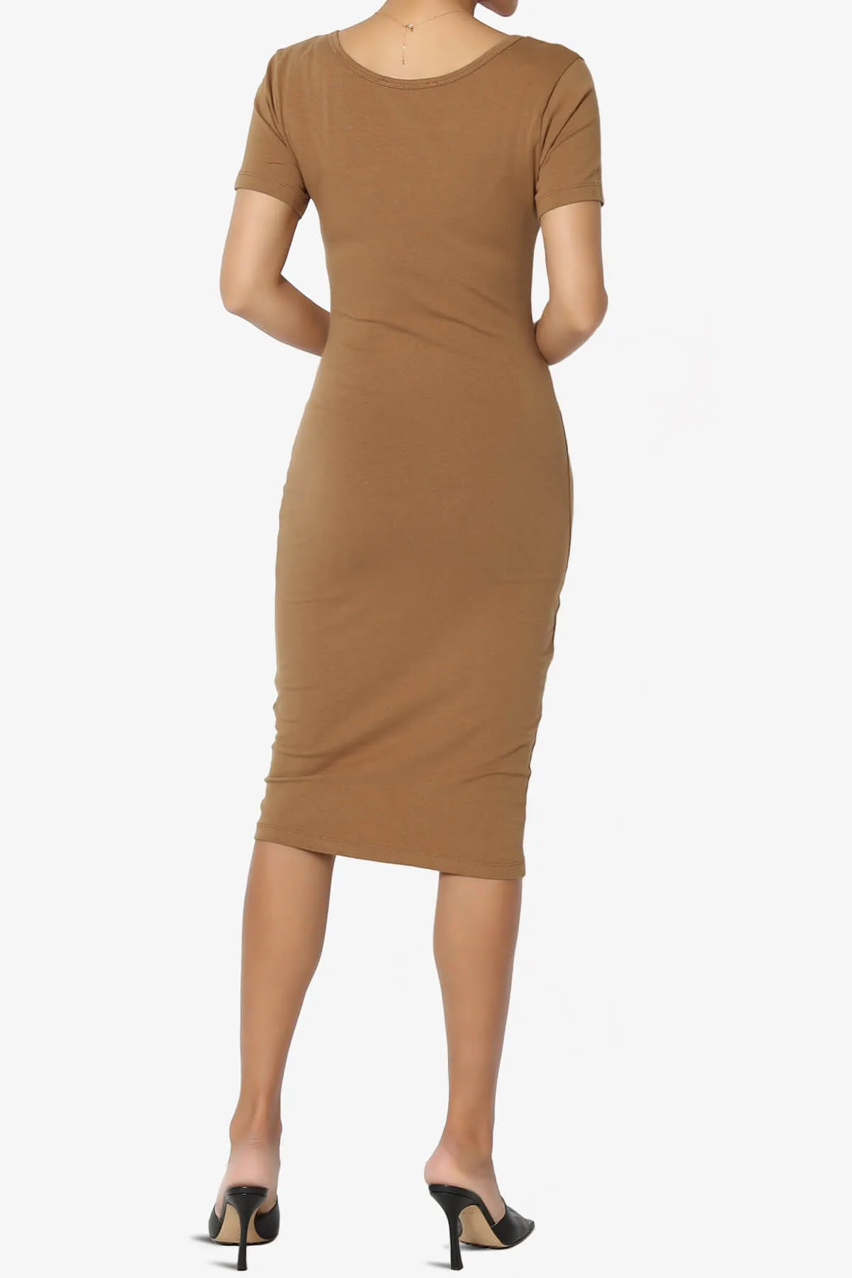 Fontella Short Sleeve Bodycon Dress
