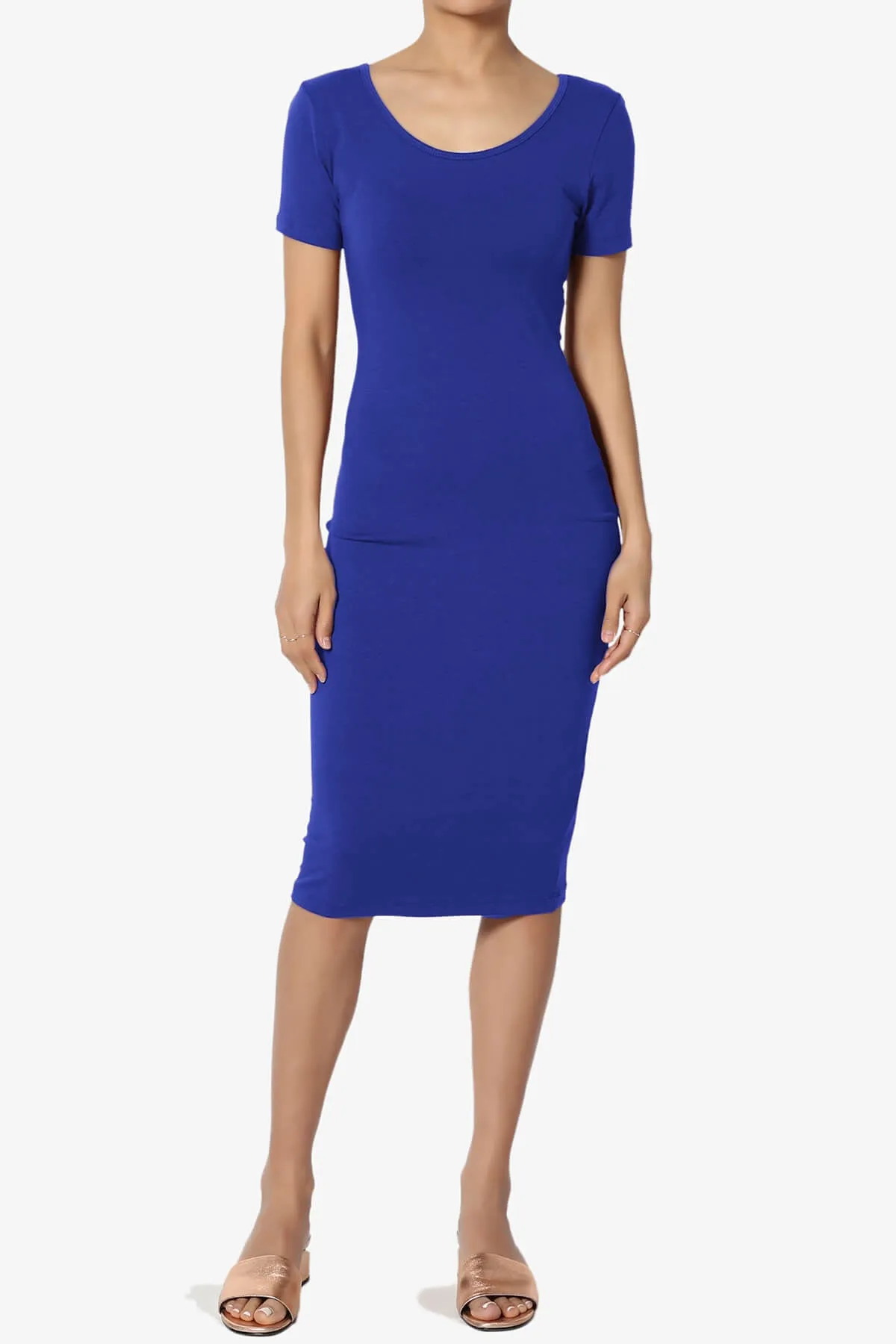 Fontella Short Sleeve Bodycon Dress