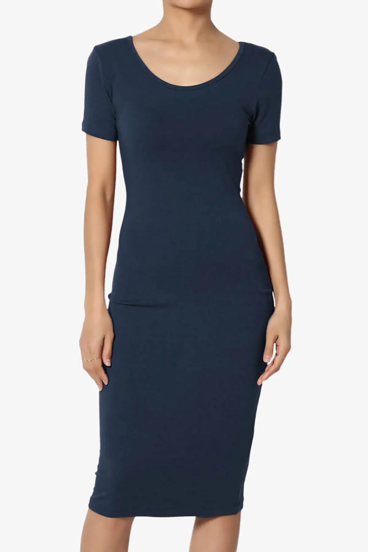 Fontella Short Sleeve Bodycon Dress